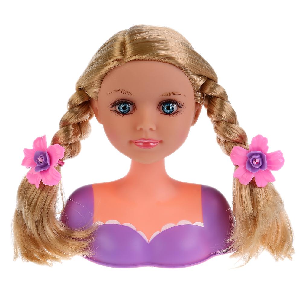Кукла карапуз с набором парикмахера для создания причесок